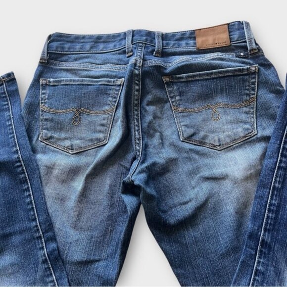 Lucky Brand Lolita Skinny Jeans Mid Rise DarkWash Stretch Denim Blue Size 0 - Picture 12 of 14